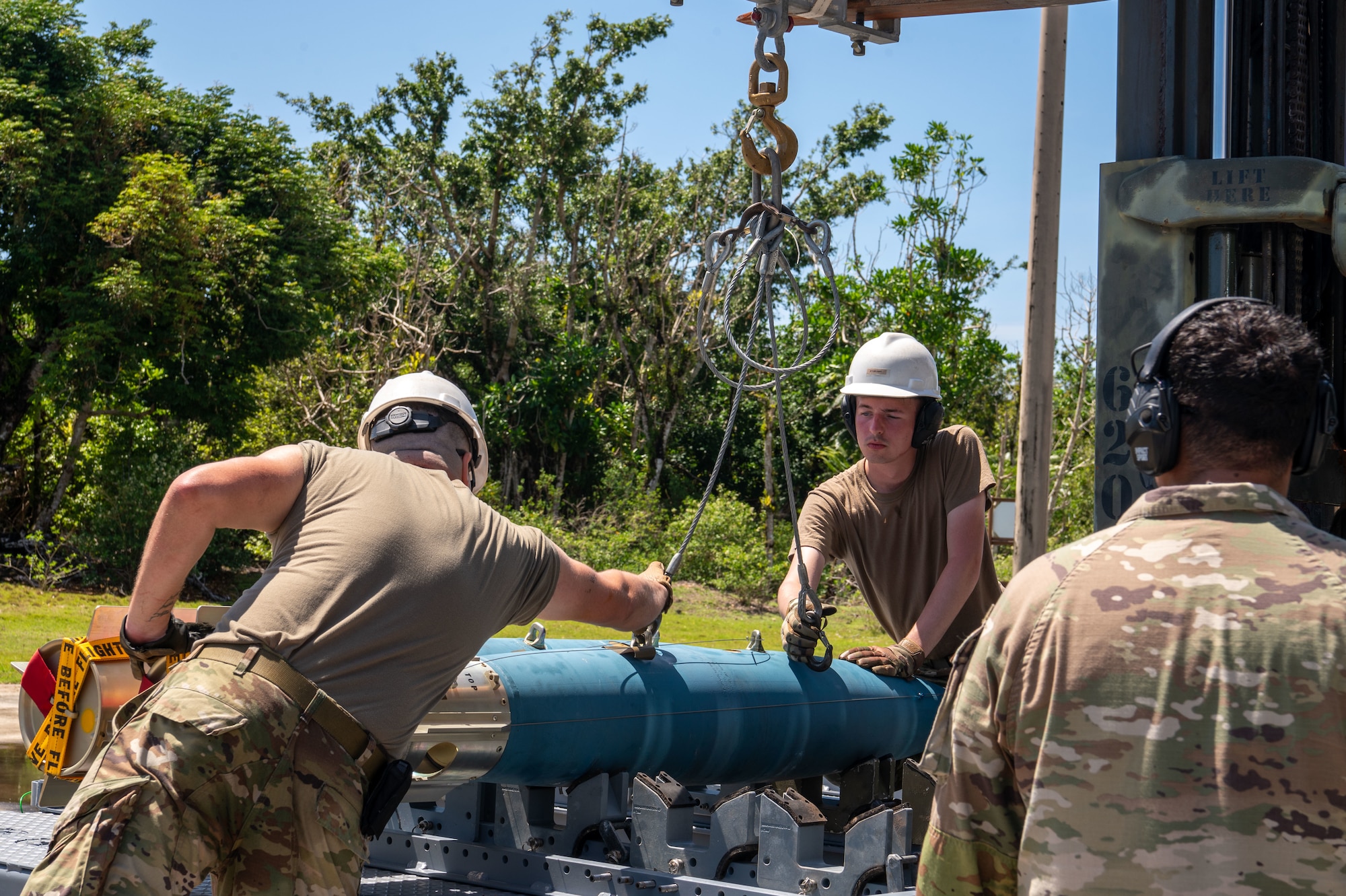The U.S.’ steadfast commitment to security and stability of the Indo-Pacific region remains unchanged. (U.S. Air Force photo by Airman 1st Class Audree Campbell)