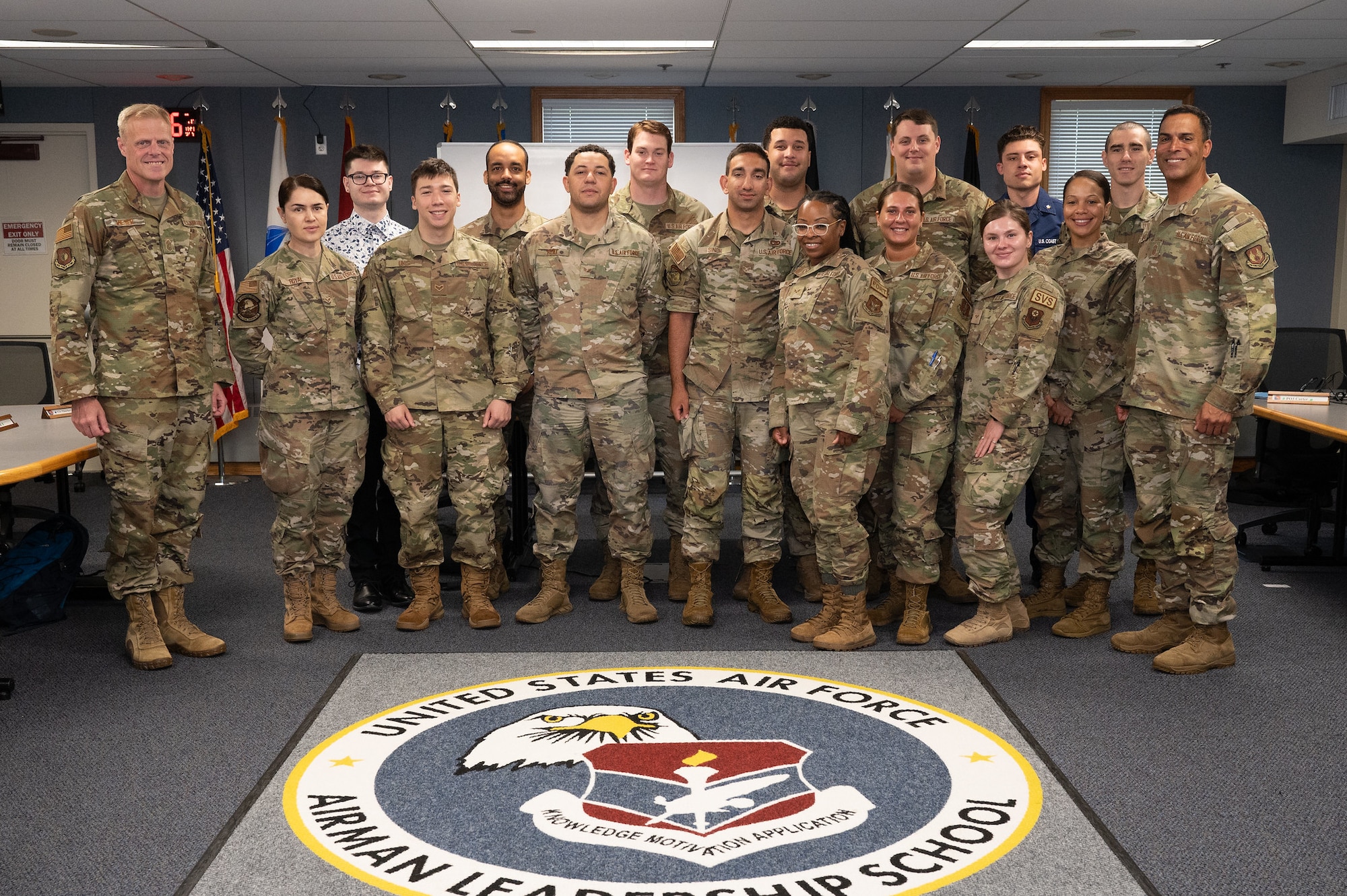 Group photo of Air Force Airmen