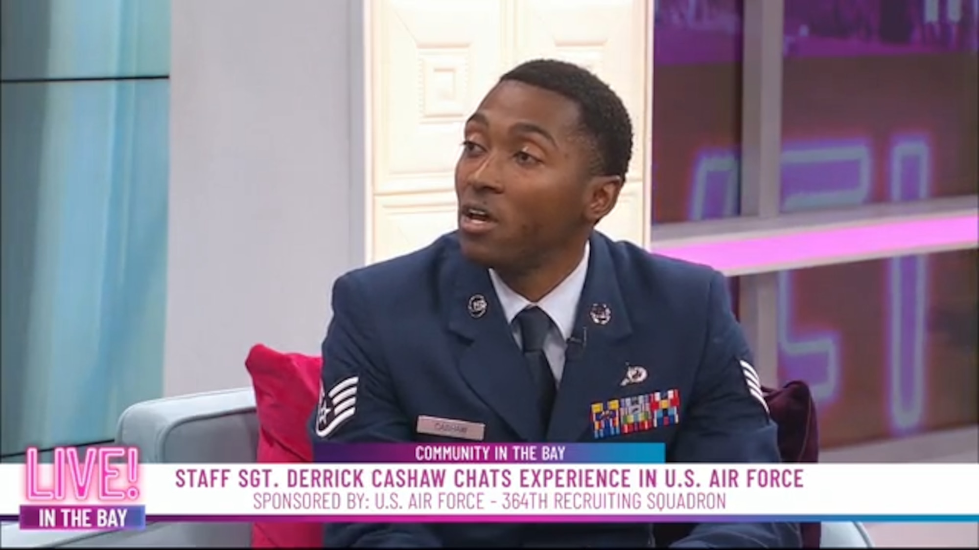 photo of Staff Sgt. Derrick Cashaw