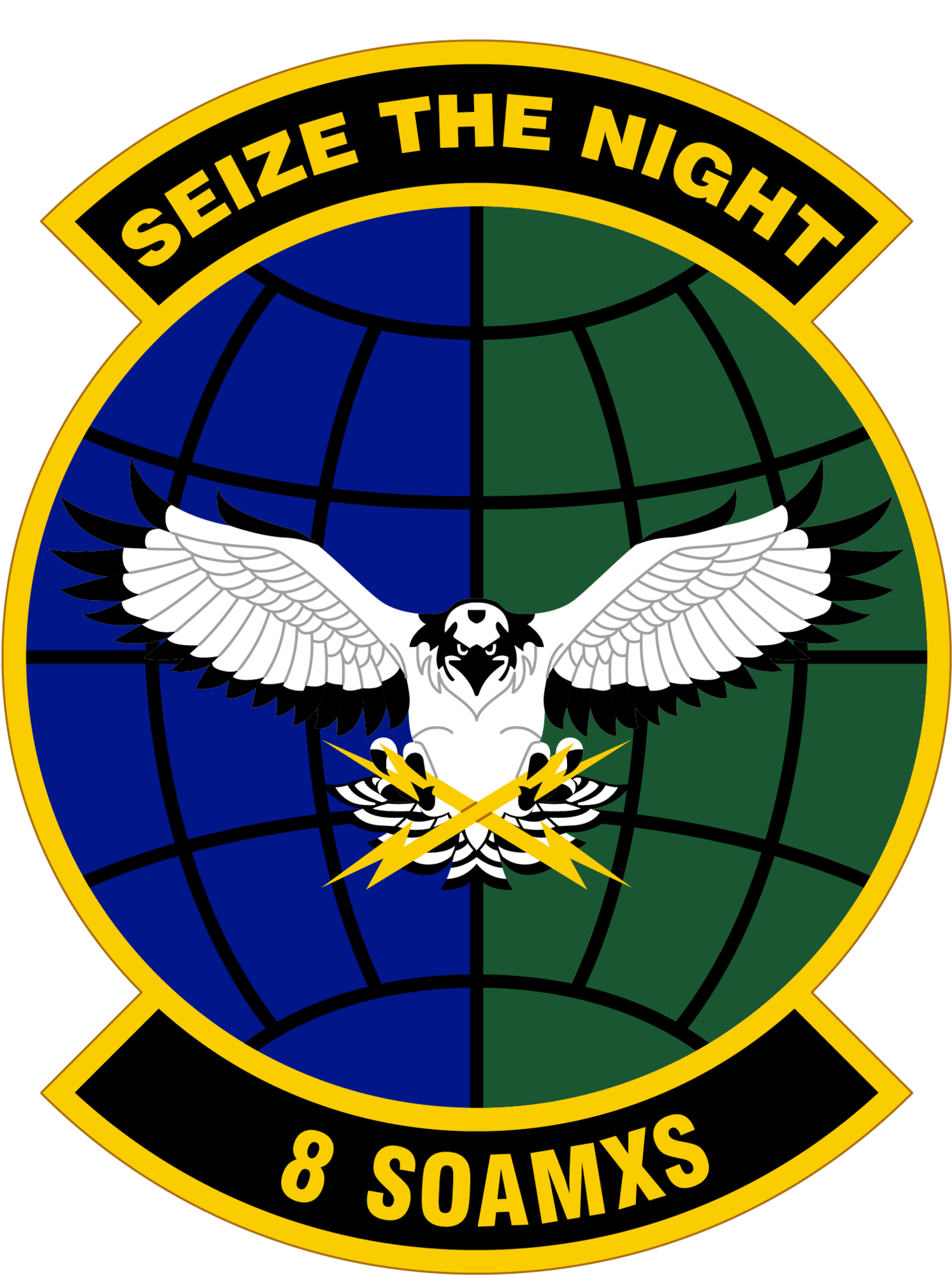 Emblem for the 8th Special Operations Aircraft Maintenance Squadron.
