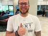 U.S. Army Spc. Noah Strunk is pumped and ready to compete with Team Army at the 2024 Department of Defense Warrior Games