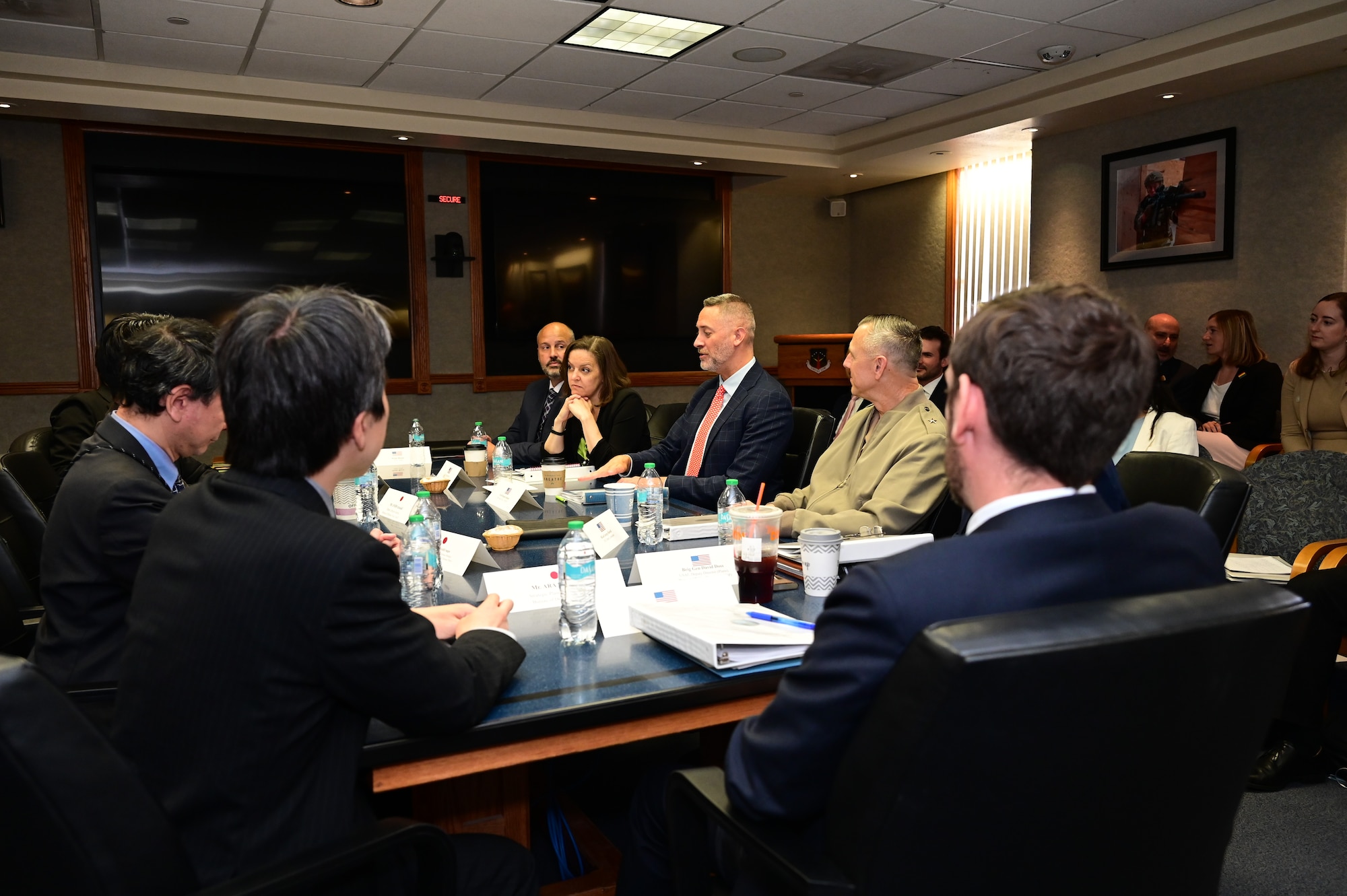 U.S.-Japan Extended Deterrence Dialogue engage with each other.