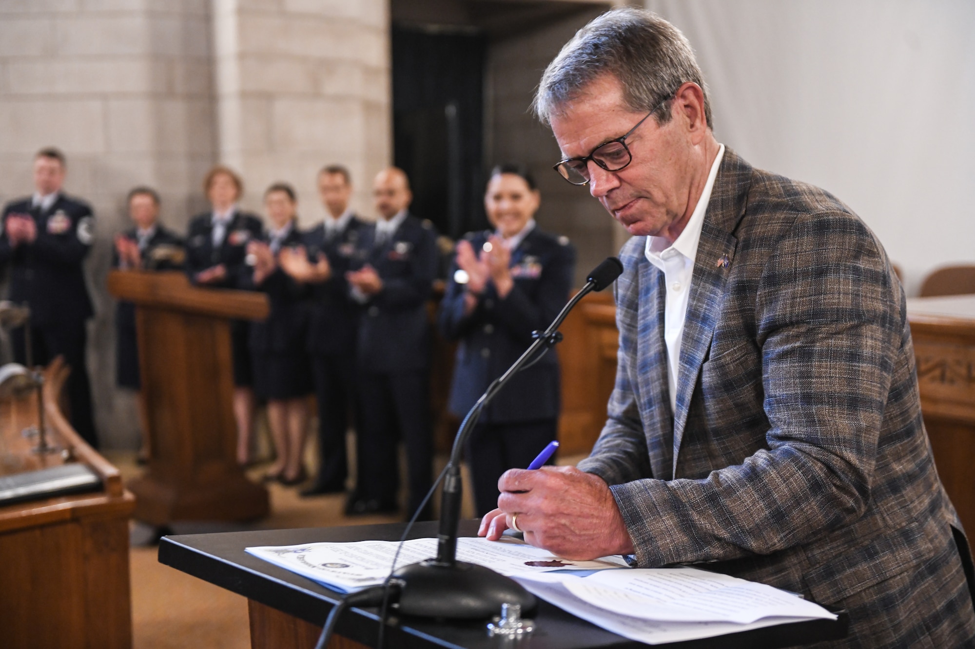 Governor signs proclamation