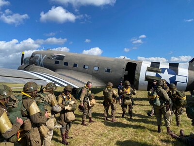 A Trip to Normandy: BAMC physician participates in historic D-Day 80th anniversary parachute jump