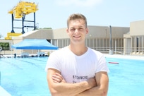 Lt. j.g. Everett Stenberg, an Annandale, Virginia native and 2018 graduate of Annandale High School, is training to be a Navy submarine scuba diver at the Naval Diving and Salvage Training Center at Naval Support Activity Panama City, Florida.