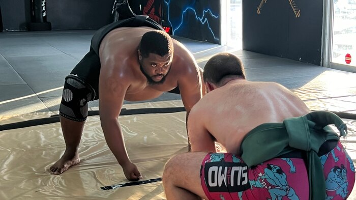 Scriven and Schramm in the start position