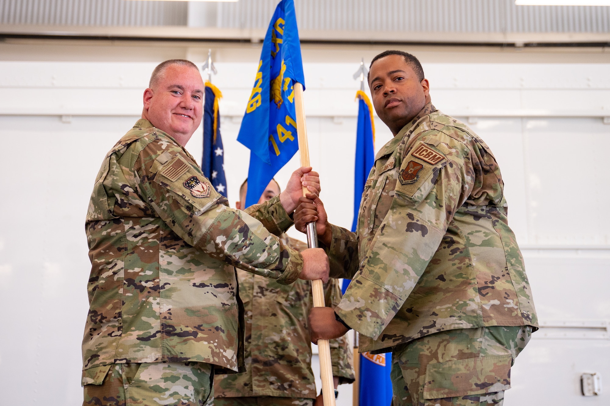 741st Maintenance Squadron change of command