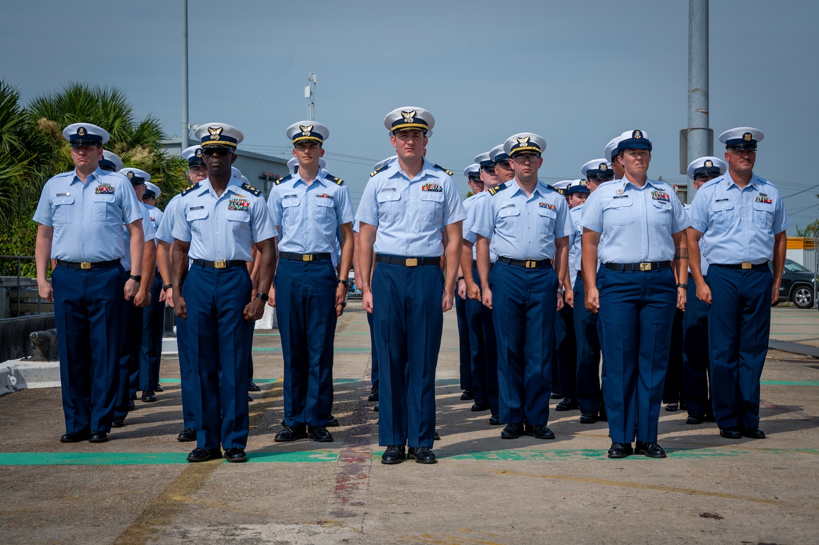 Coast Guard Cutter Willow conducts change of command ceremony