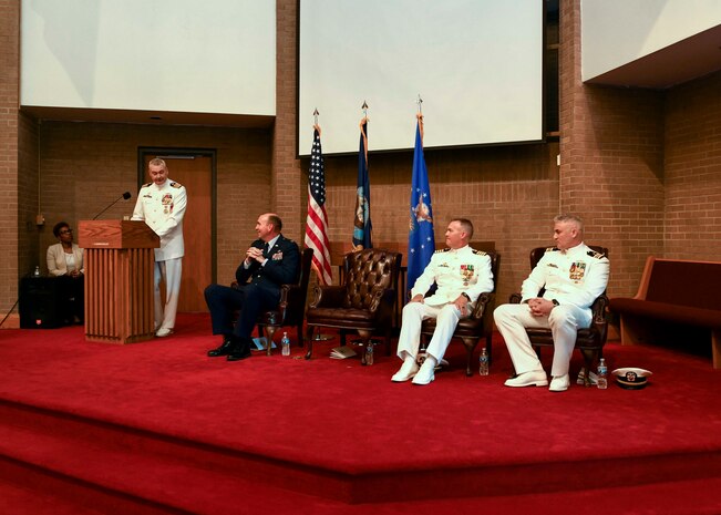 Navy Capt. retires