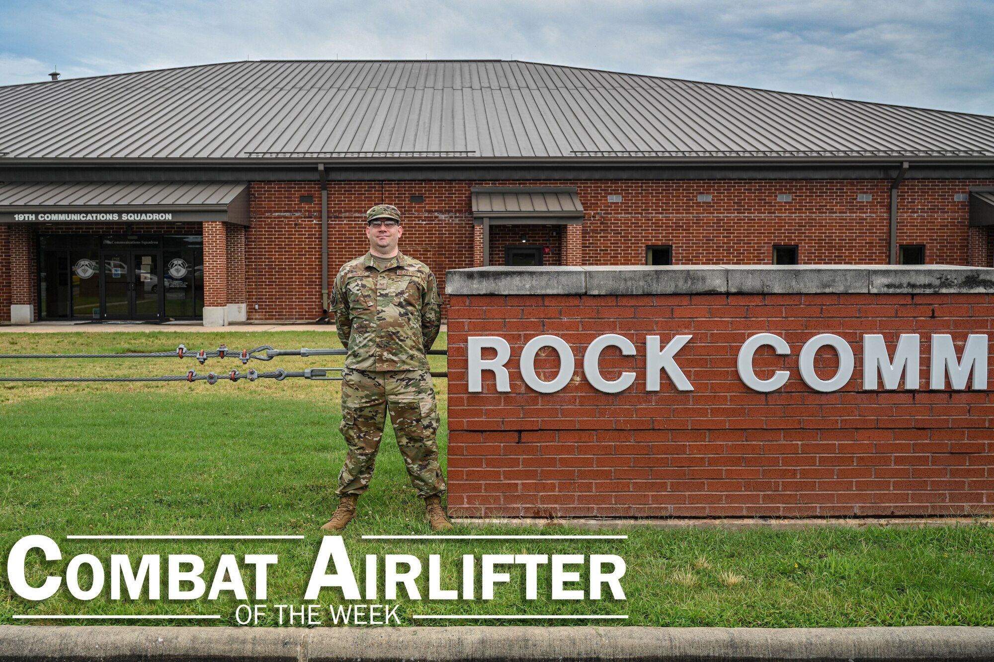 Staff Sgt. Kevin Gorlitz, 19th Communications Squadron vulnerability management supervisor, is selected as Combat Airlifter of the Week, July 8, 2024.