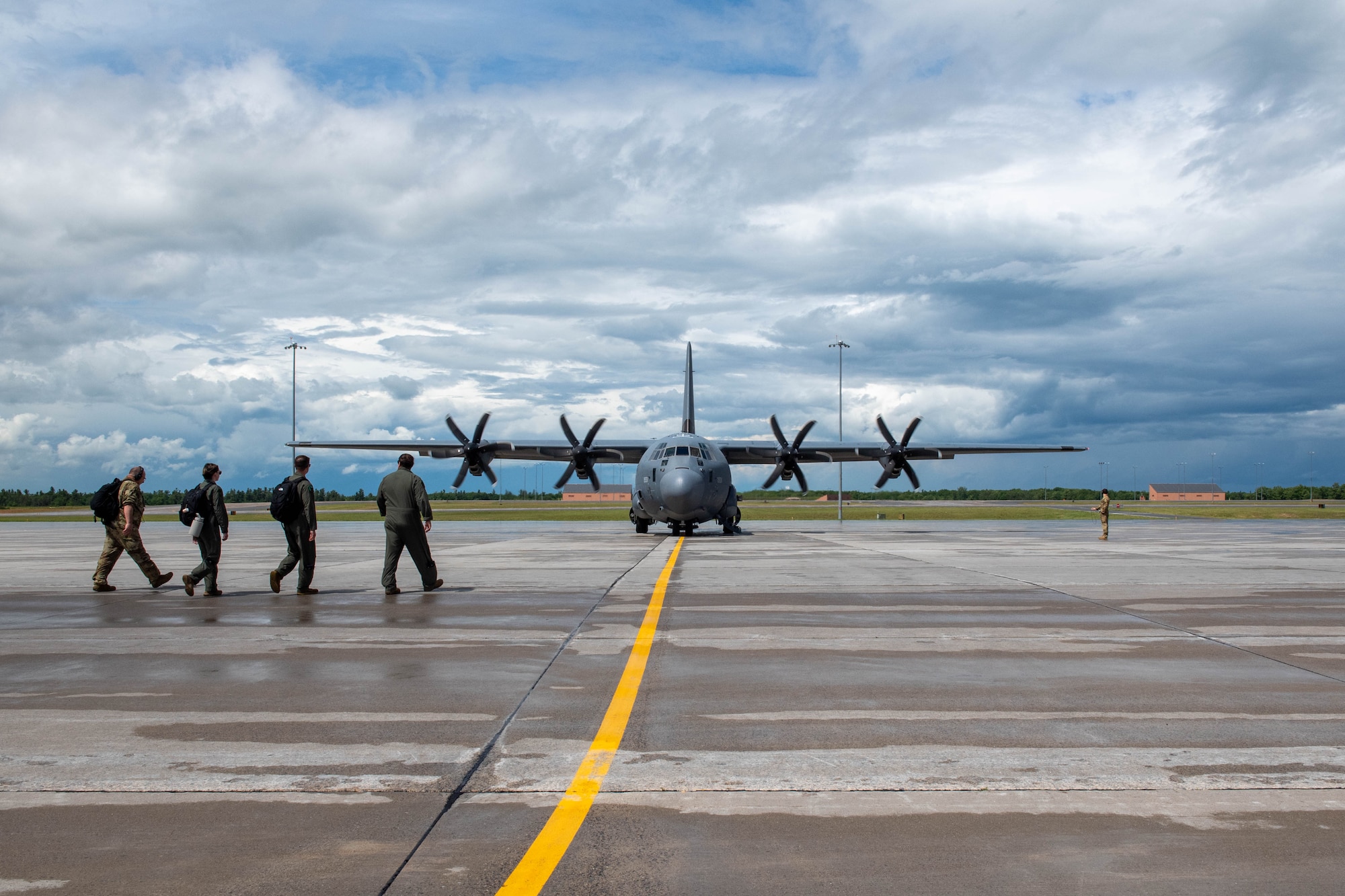 EC-130J and KC-135 aircrews and ground support from the Pennsylvania Air National Guard’s 171st Air Refueling Wing and 193rd Special Operations Wing kept busy with hot ground refuelings/defuelings and hot crew swaps as part of Exercise Iron Keystone 2024 missions bringing them to Fort Drum, N.Y