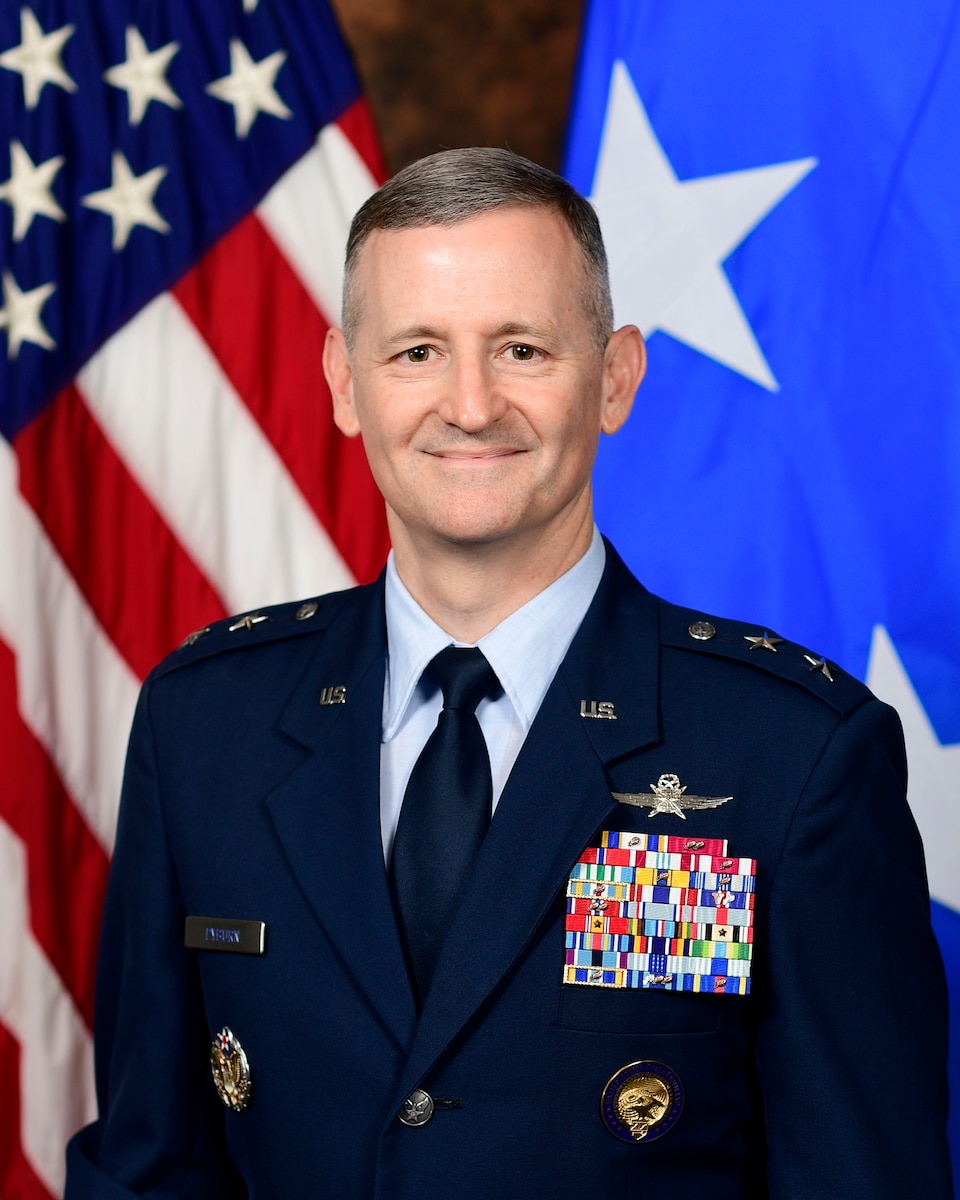 Maj. Gen. Bradley Pyburn official bio photo