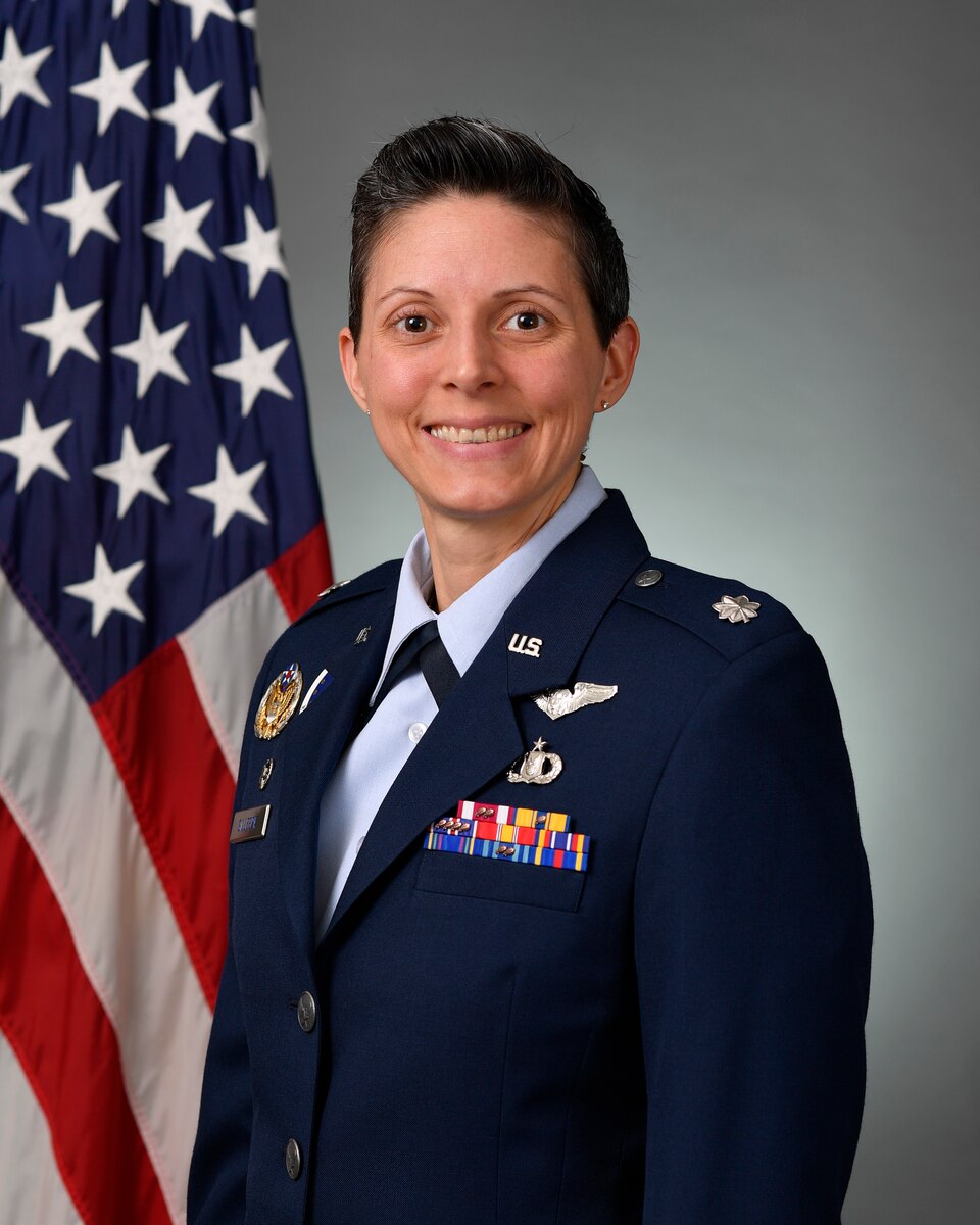 Lt. Col. Julianne Gillespie, Bio (U.S. Air Force photo by Eric Dietrich)