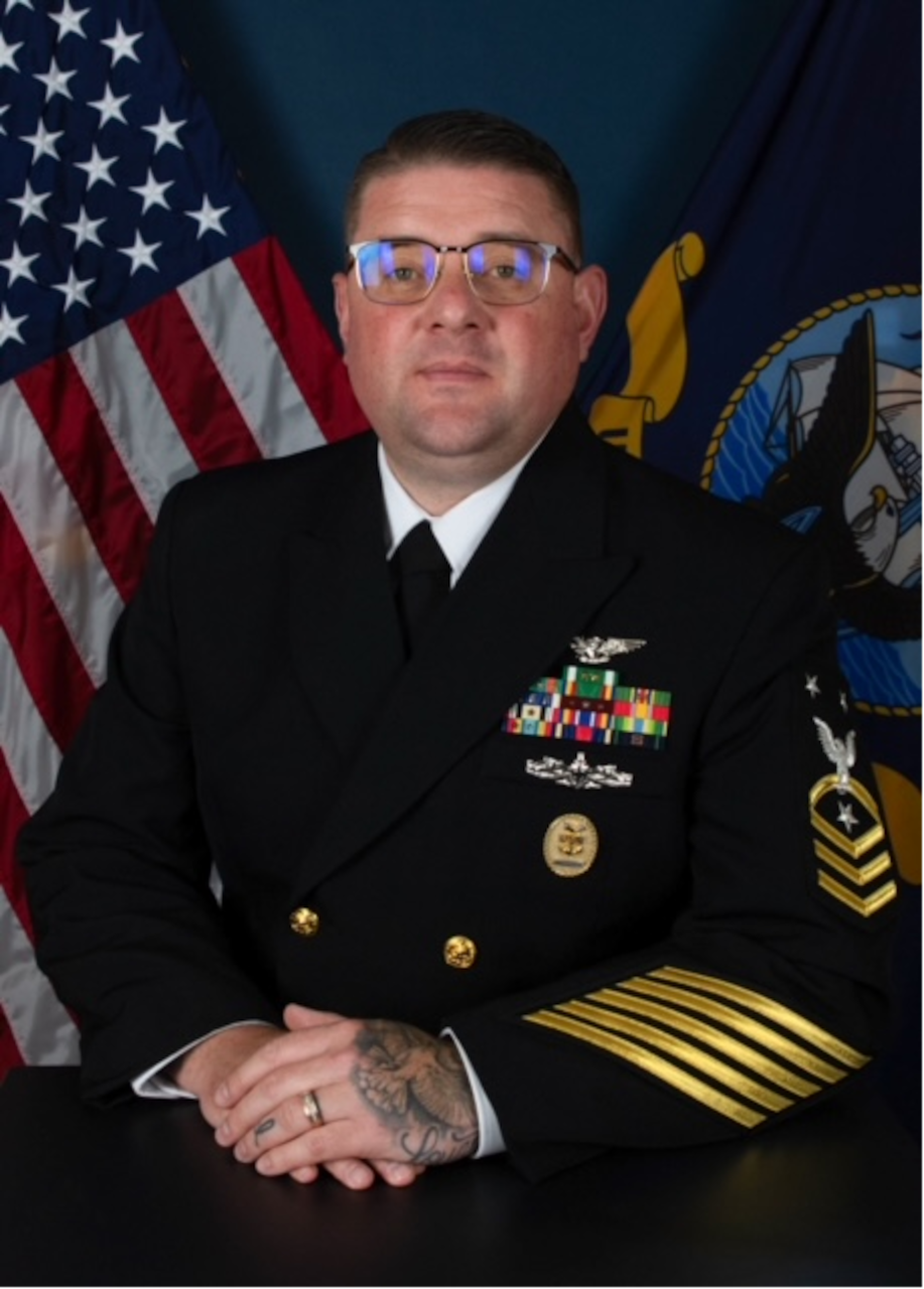 Command Master Chief Jonathan G Adams Naval Air Force U S Pacific Fleet Leader View