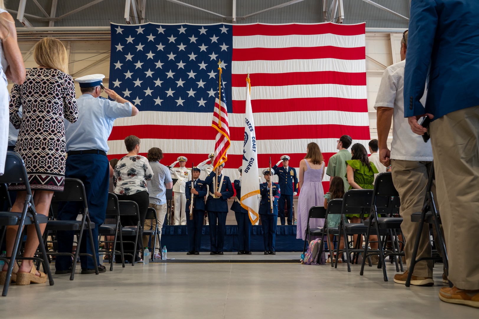 Coast Guard Air Station Savannah conducts change of command ceremony