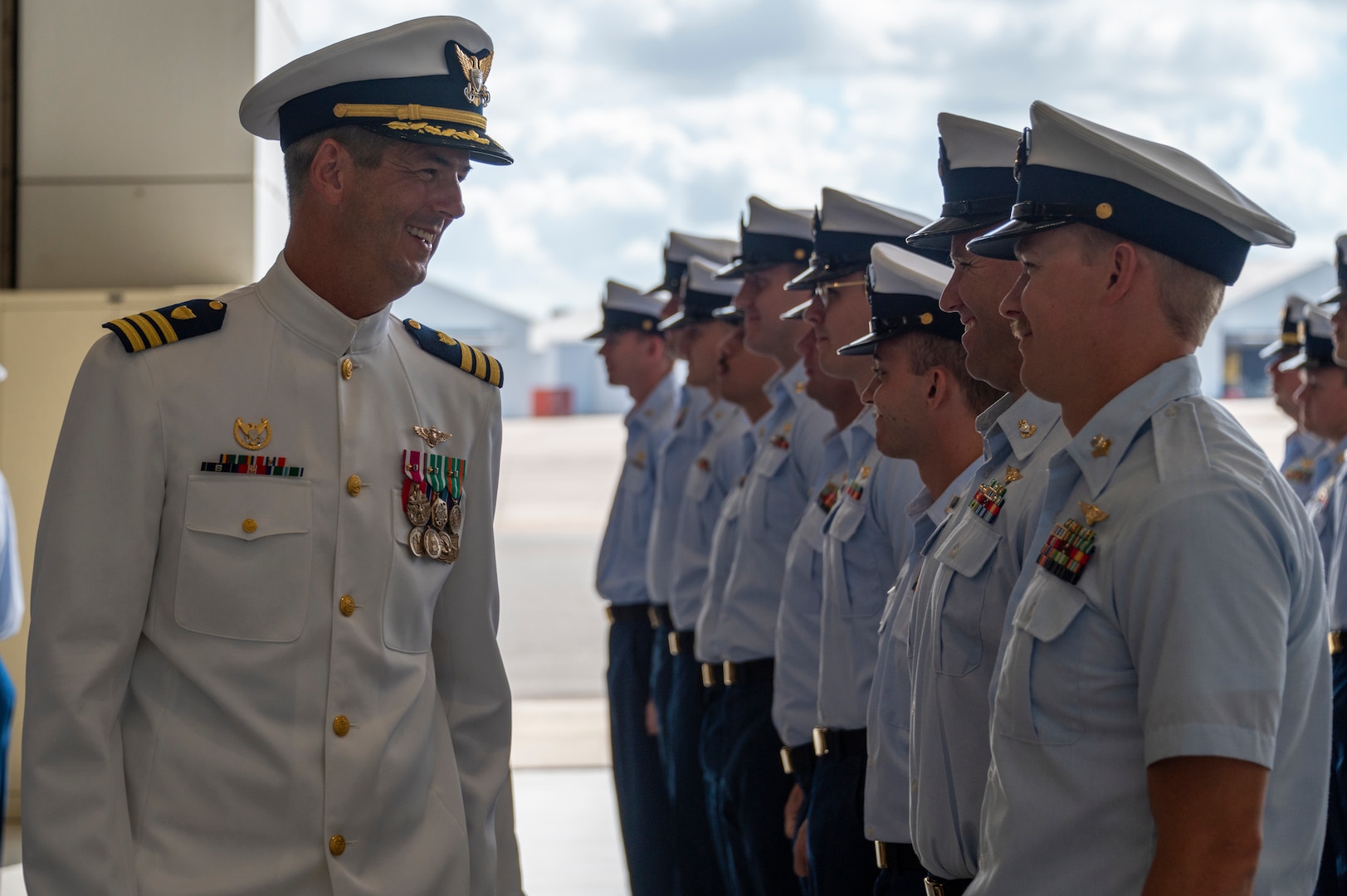 Coast Guard Air Station Savannah conducts change of command ceremony