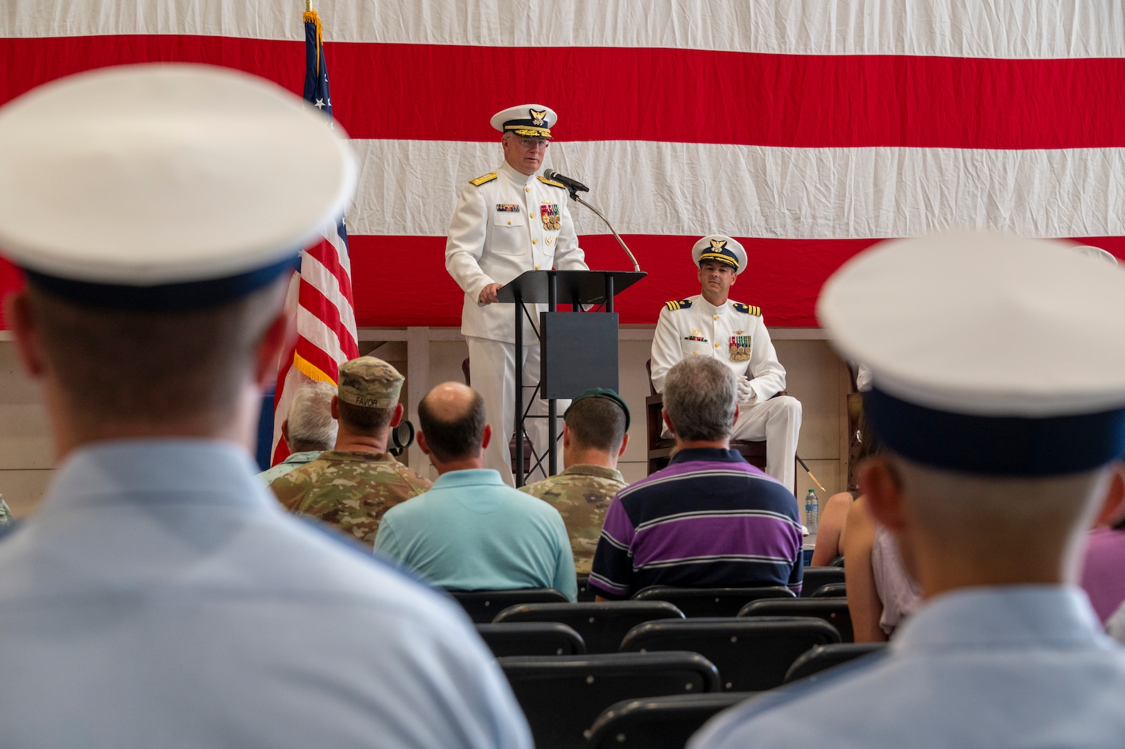 Coast Guard Air Station Savannah conducts change of command ceremony