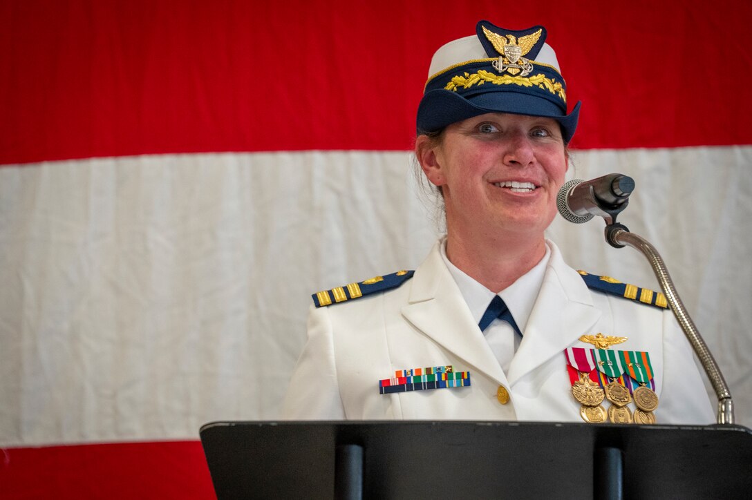 Coast Guard Air Station Savannah conducts change of command ceremony