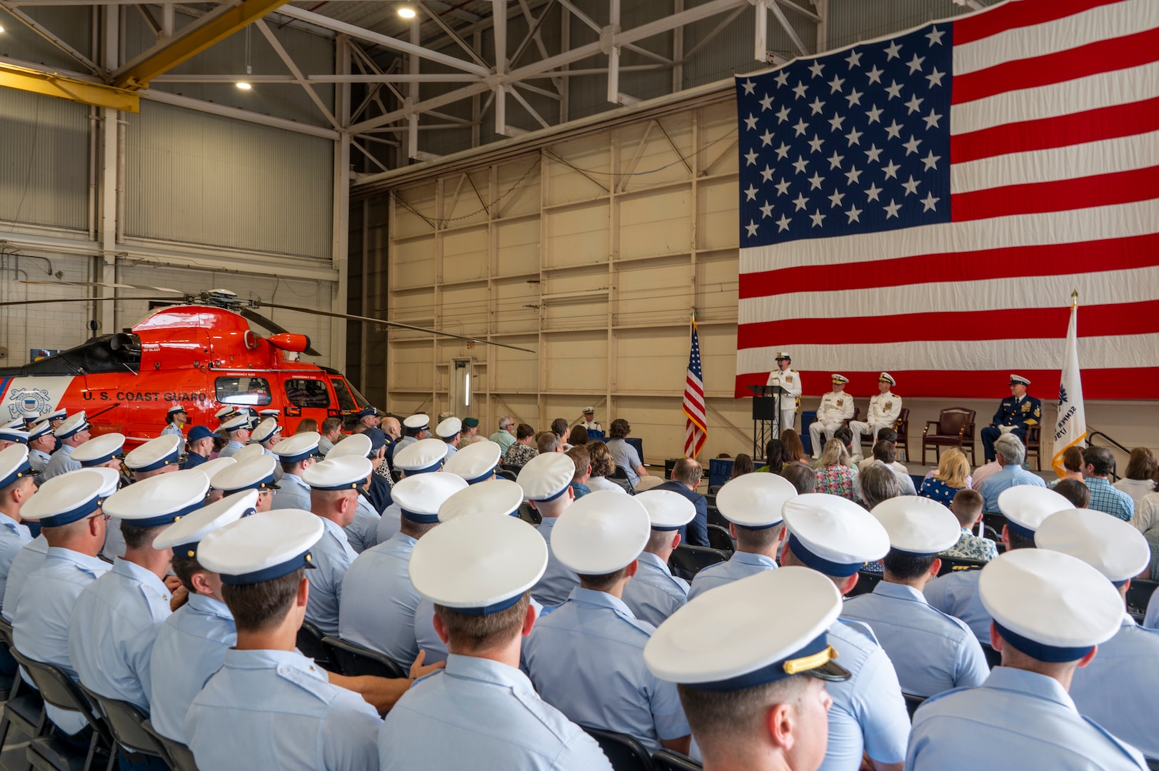 Coast Guard Air Station Savannah conducts change of command ceremony