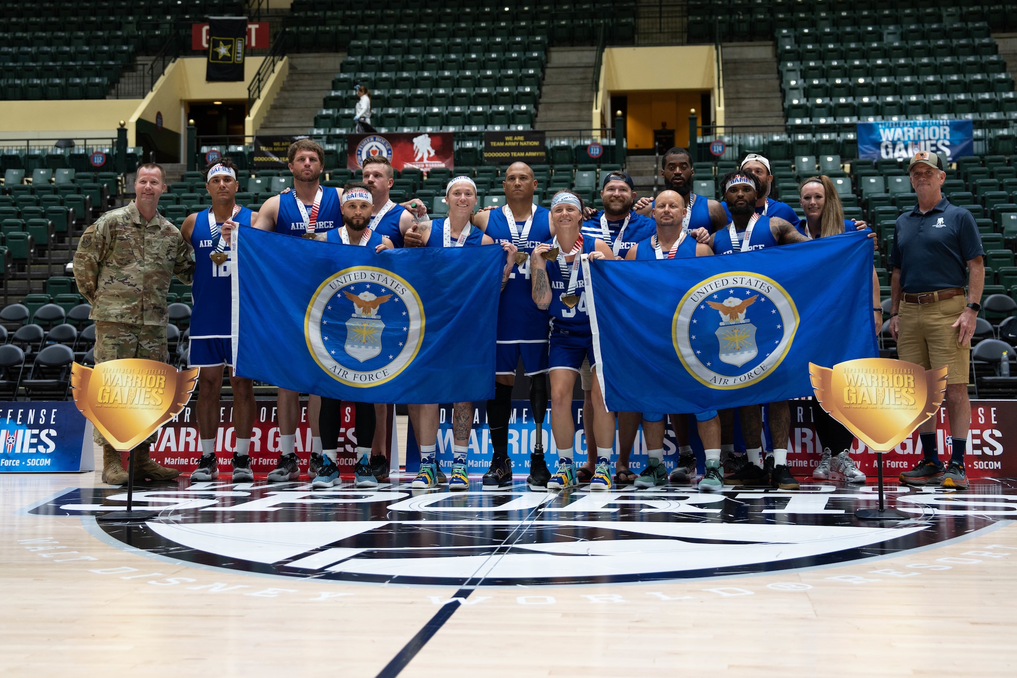 Celebrating the gold