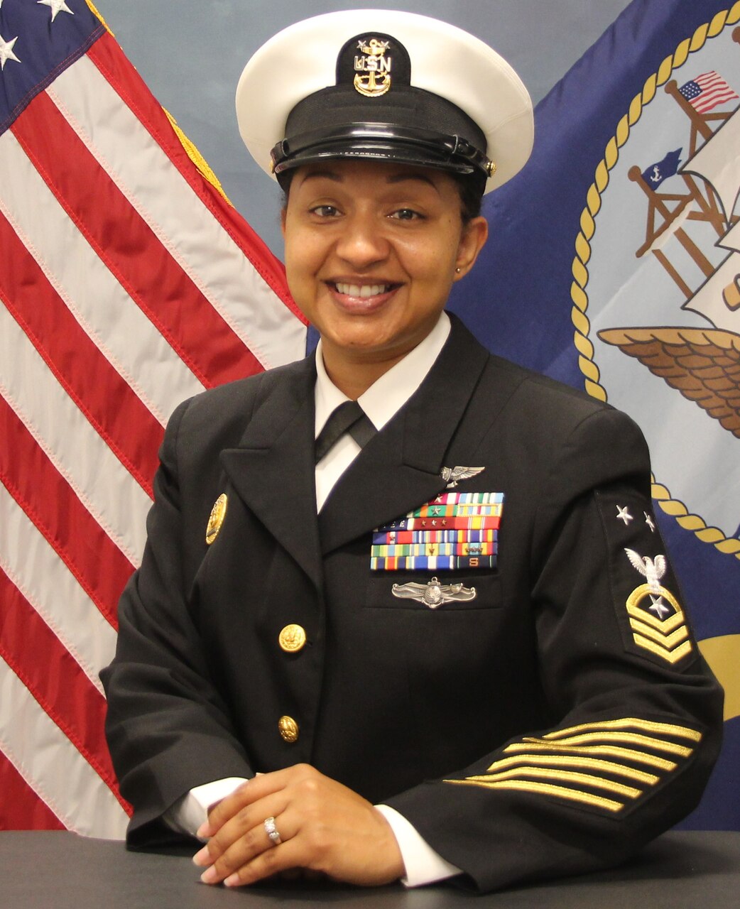 Command Master Chief Ebony L. Pinnock > Naval Education and Training