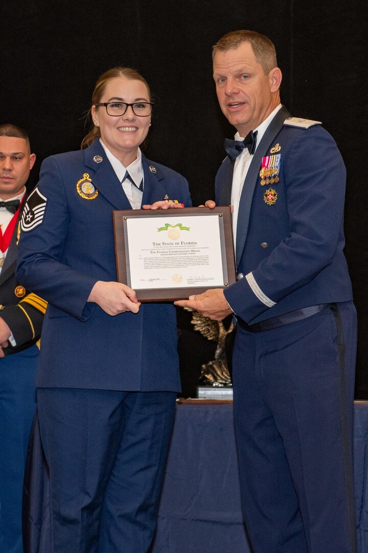 Florida Air National Guard celebrate Airmen of the Year and Chief Induction