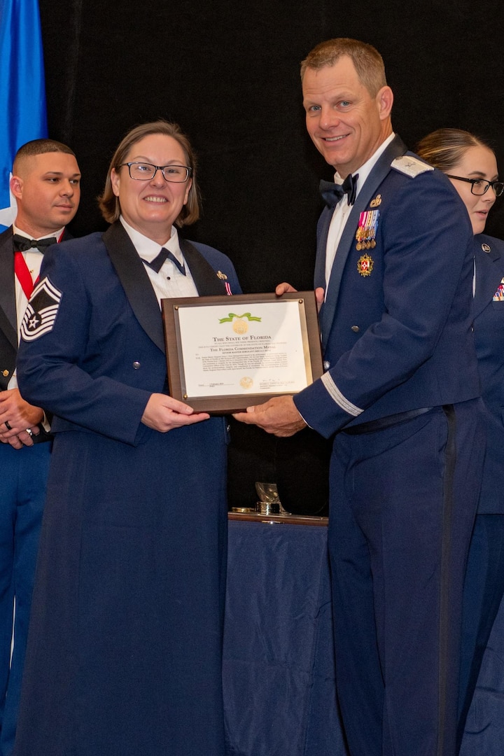 Florida Air National Guard celebrate Airmen of the Year and Chief Induction