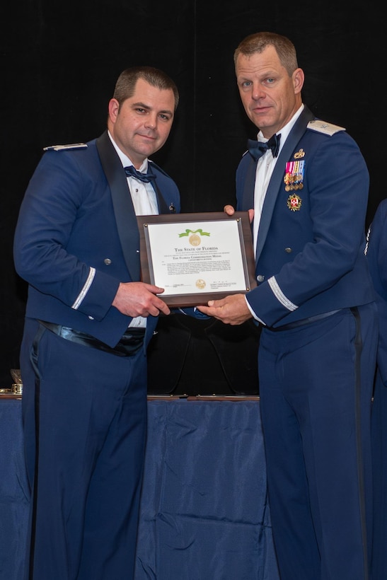 Florida Air National Guard celebrate Airmen of the Year and Chief Induction