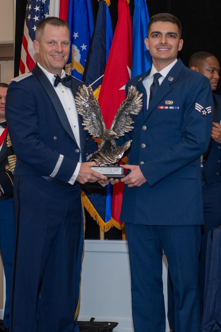 Florida Air National Guard celebrate Airmen of the Year and Chief Induction