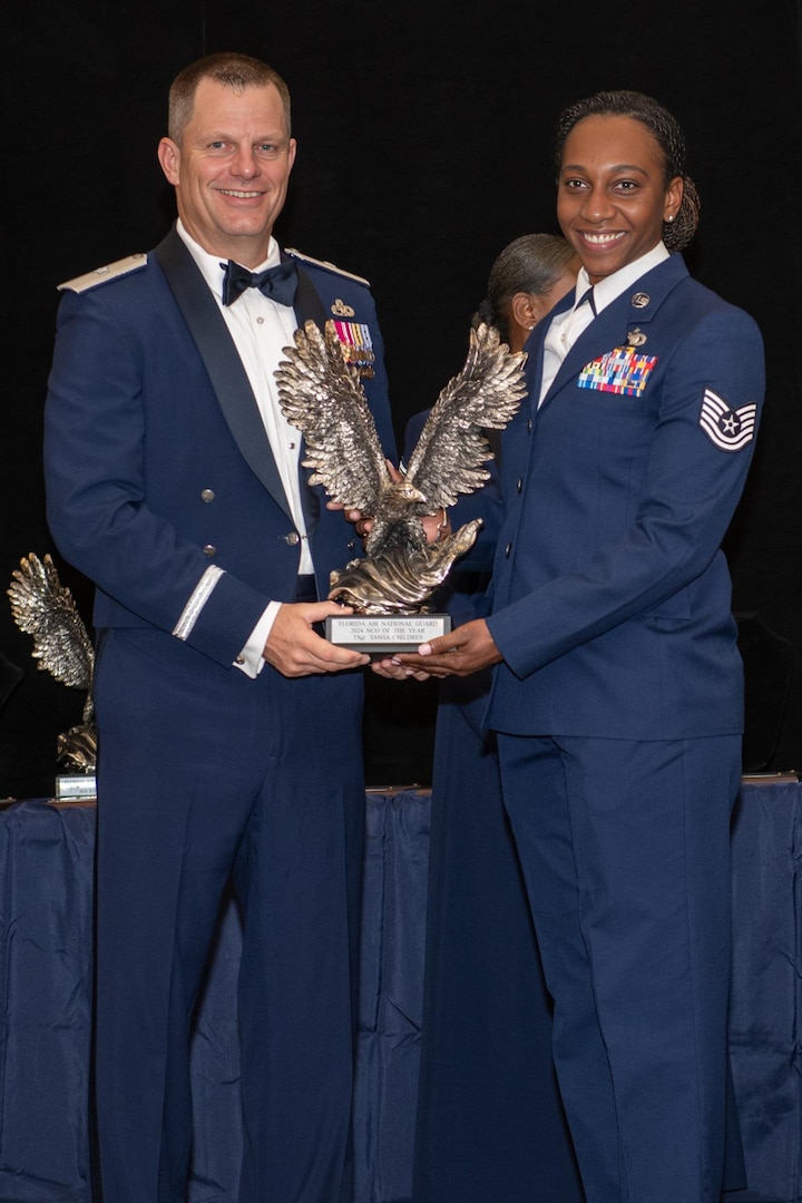 Florida Air National Guard celebrate Airmen of the Year and Chief Induction