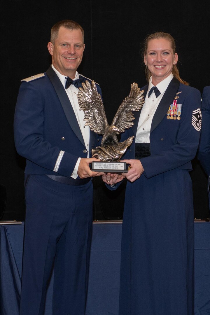 Florida Air National Guard celebrate Airmen of the Year and Chief Induction