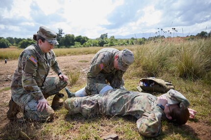 Justified Accord 2024 participants rehearse medical evacuation procedures