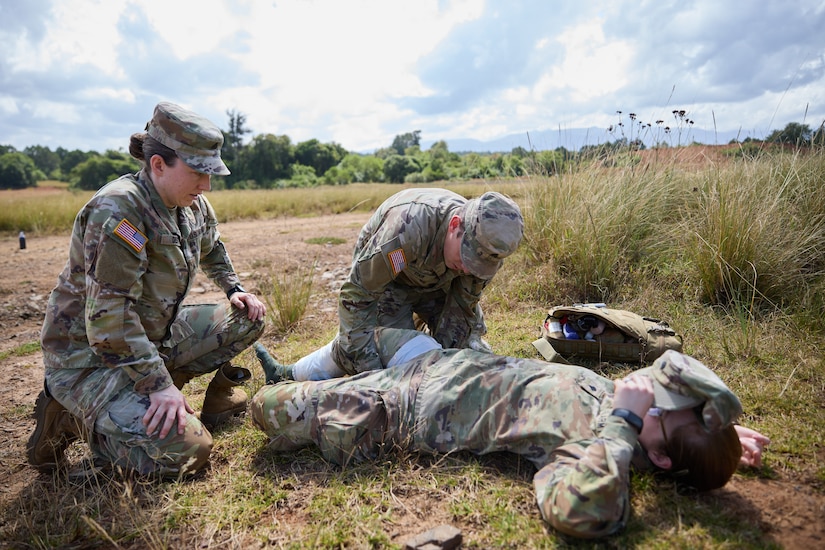 Justified Accord 2024 participants rehearse medical evacuation procedures