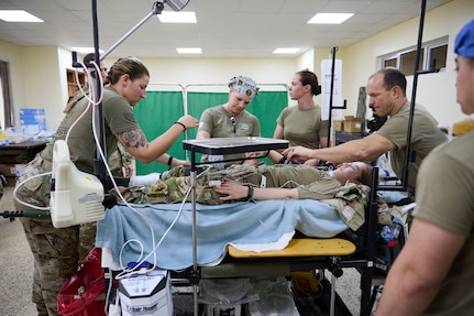Justified Accord 2024 participants rehearse medical evacuation procedures