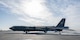 A U.S. Air Force B-52H Stratofortress assigned to the 23rd Bomb Squadron starts engines at Minot Air Force Base, North Dakota, Feb. 28, 2024. Minot Air Force Base and its fleet of B-52s play a key role in the United States’ nuclear deterrence capabilities. (U.S. Air Force photo by Airman 1st Class Kyle Wilson)
