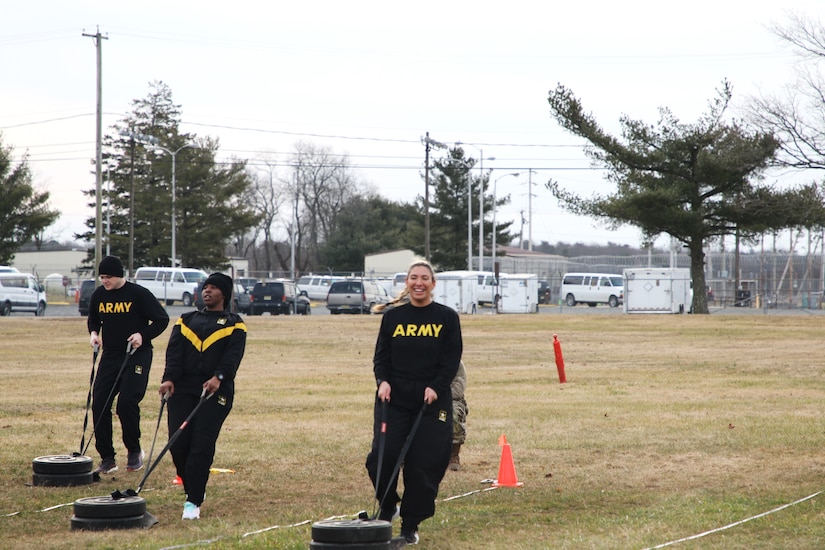 The sprint drag carry is one of the events soldiers are required to pass during the Army Combat Fitness Test. Instructors from the 83rd United States Army Reserve Readiness Training Center (ARRTC) under the 100th Training Division, had 32 soldiers graduate from the Basic Leaders Course (BLC).