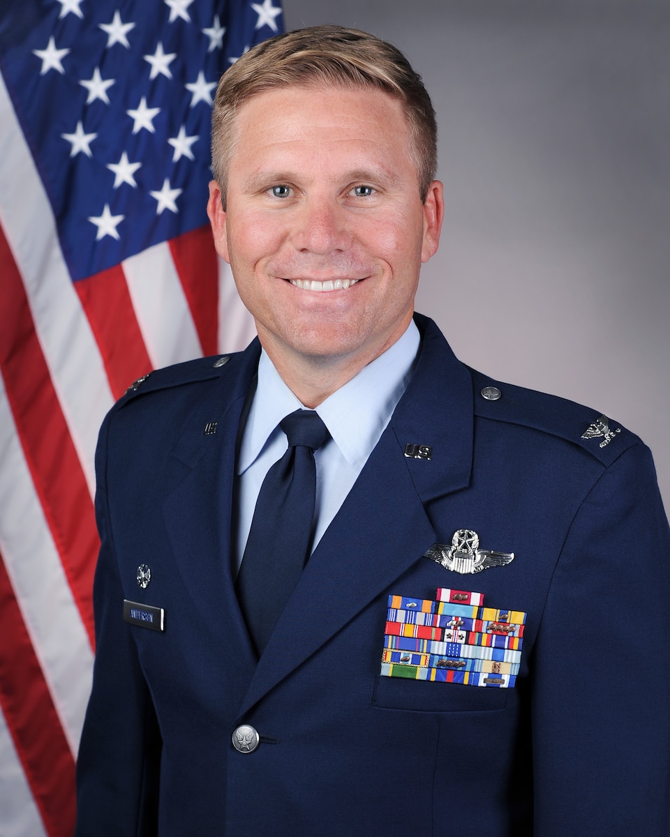 Official Photos of Col David M. Anderson