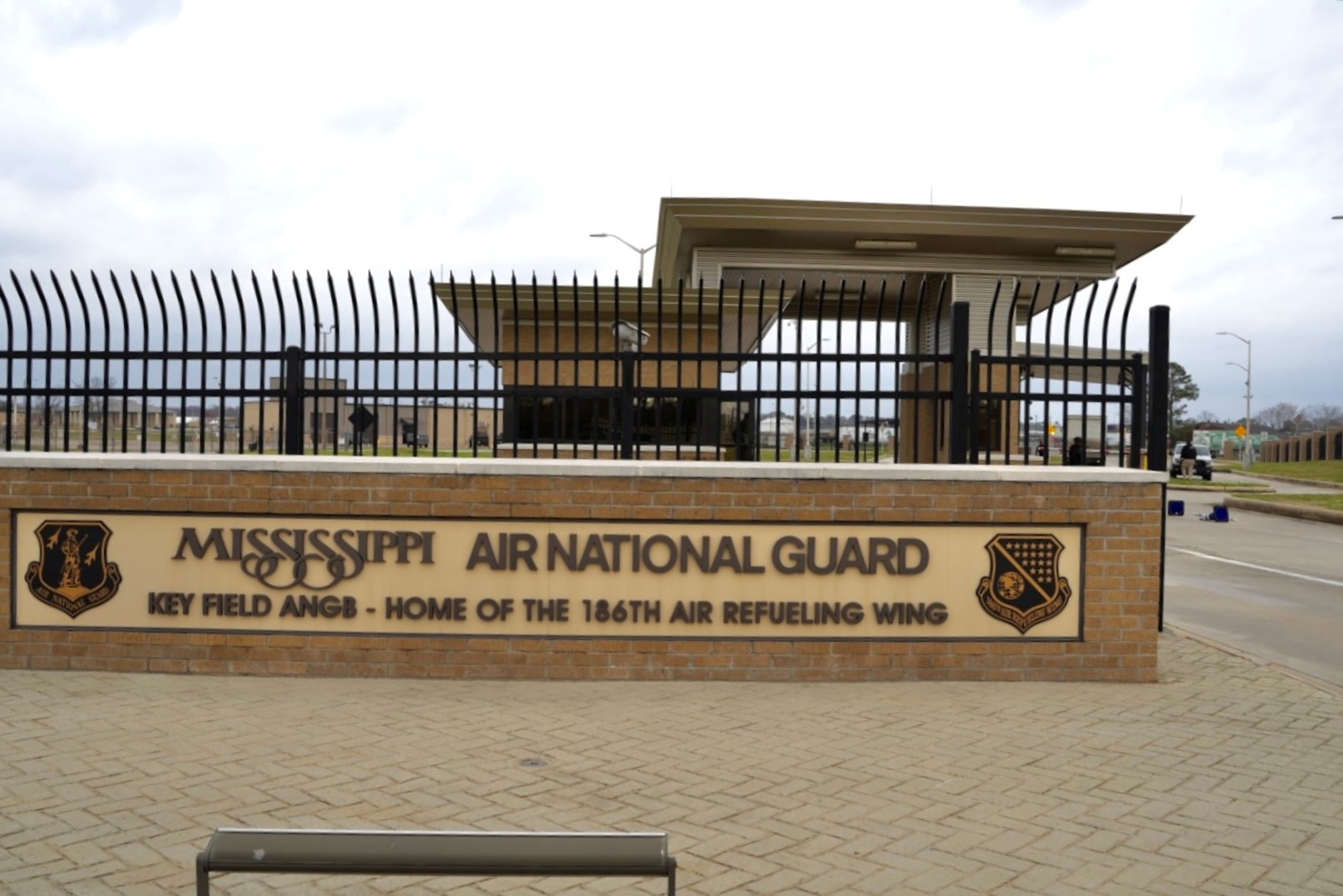 186th ARW KC135 aircraft lands safely