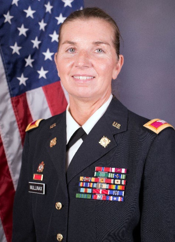 DA official photo of Col. Mullinax for position as the Deputy Commanding Officer of the 451st ESC.