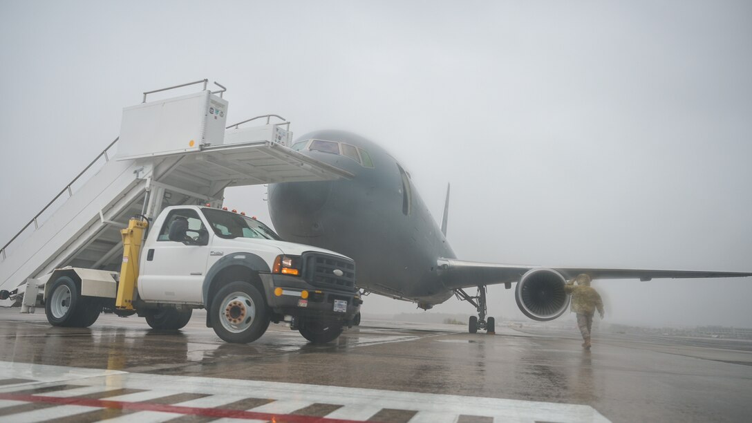 Reserve Citizen Airmen exercise joint skills with the U.S. Navy and Reserve wingman during a Unit Training Assembly March 1, 2024, at Joint Base Charleston, South Carolina.

Airmen from the 315th Airlift Wing, Joint Base Charleston,  joined forces with the Navy Cargo Handling Battalion-11, at Joint Base Charleston, and the 77th Air Refueling Squadron’s KC-46 Pegasus aircrew, from Seymour Johnson Air Force Base, North Carolina, to exercise aerial logistics skills from load-planning the new aircraft to processing sister-service equipment for rapid deployment capability.