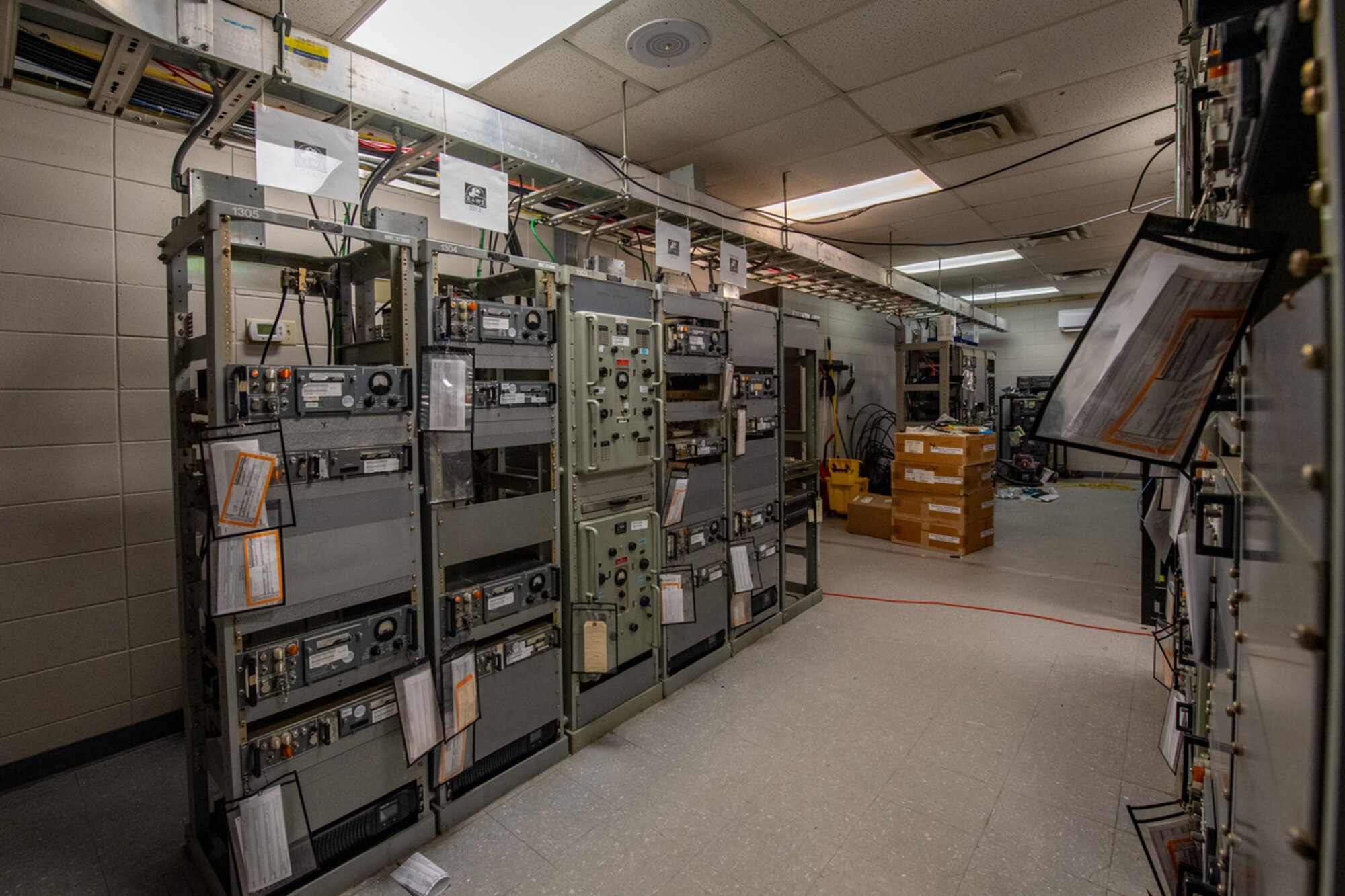 ground-to-air transmitter receiver site houses legacy radios