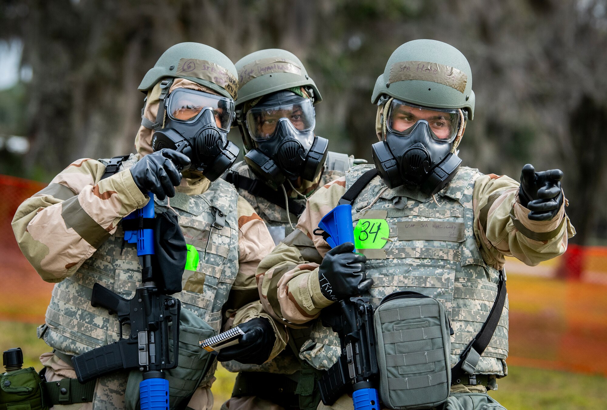 Protective gear & actions