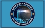 The Office of Data and Analytics logo presented on a Coast Guard backdrop.