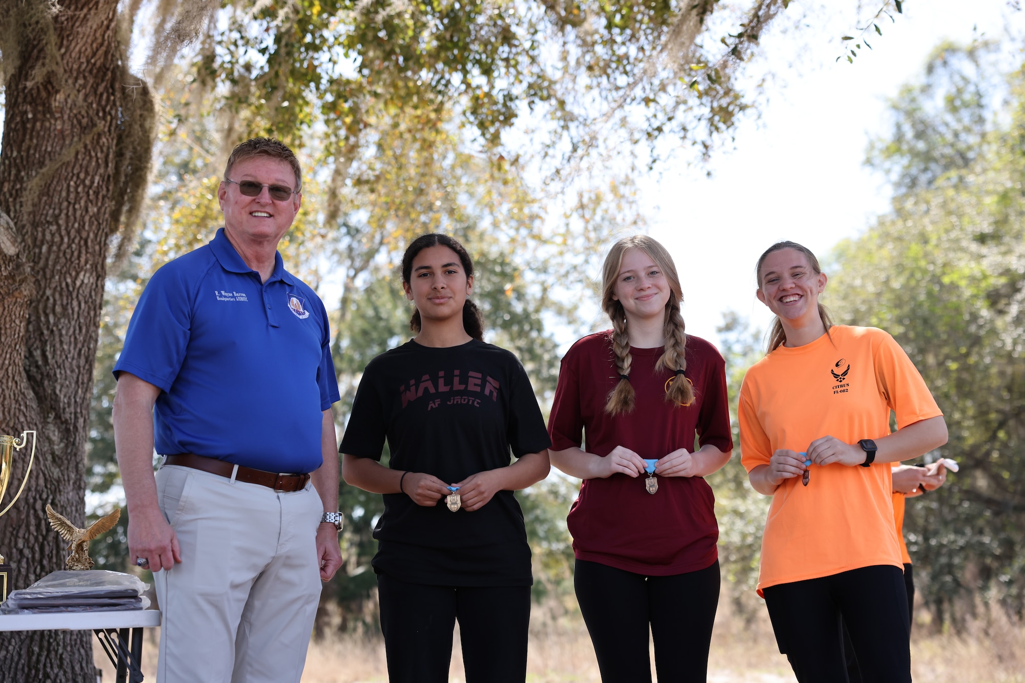 AFJROTC National Orienteering Championships Varsity Award Winners