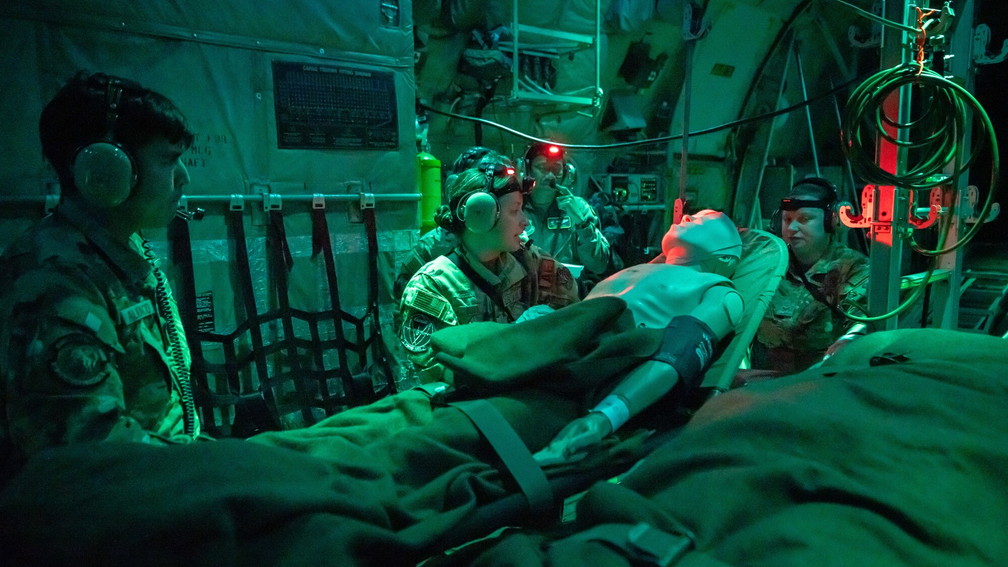 aeromedical-evacuation-squadron-trains-on-marine-corps-kc-130j-hercules