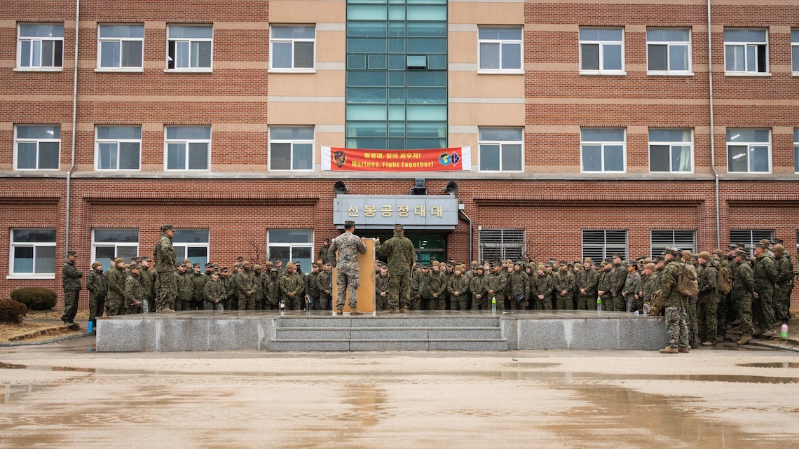 1st Marine Division deploys to South Korea for Freedom Shield 24 > U.S ...