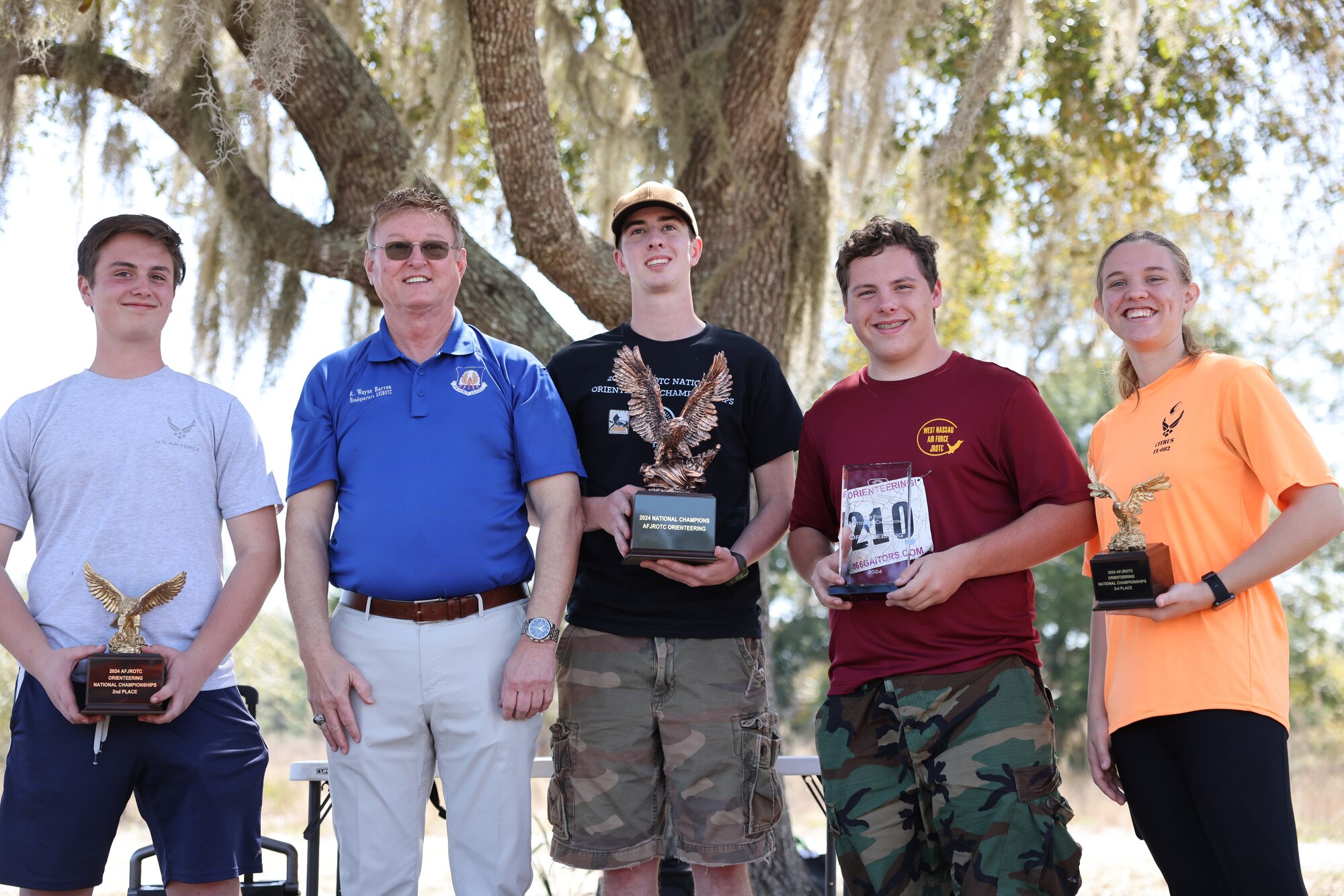 AFJROTC National Orienteering Championships Team Awards