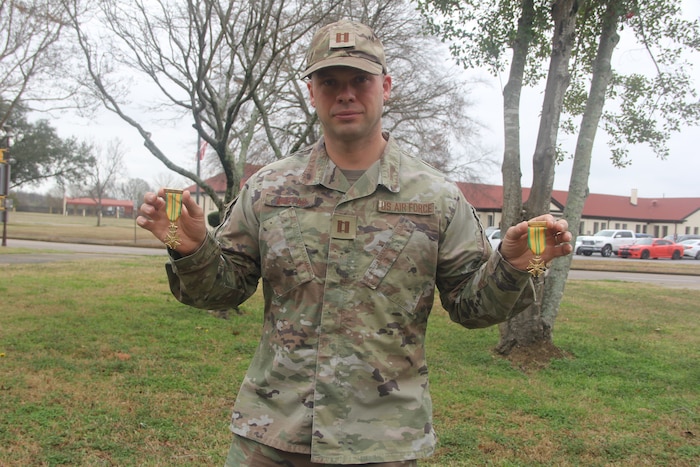 Air Force Culture and Language Center LEAP Operations Officer and LEAP Scholar Capt. Alexander Nastas is no stranger to the 100-mile ruck in Nijmegen, Netherlands. He’s completed the four-day event more than once and is now challenging others to do the same. (Contributed photo)