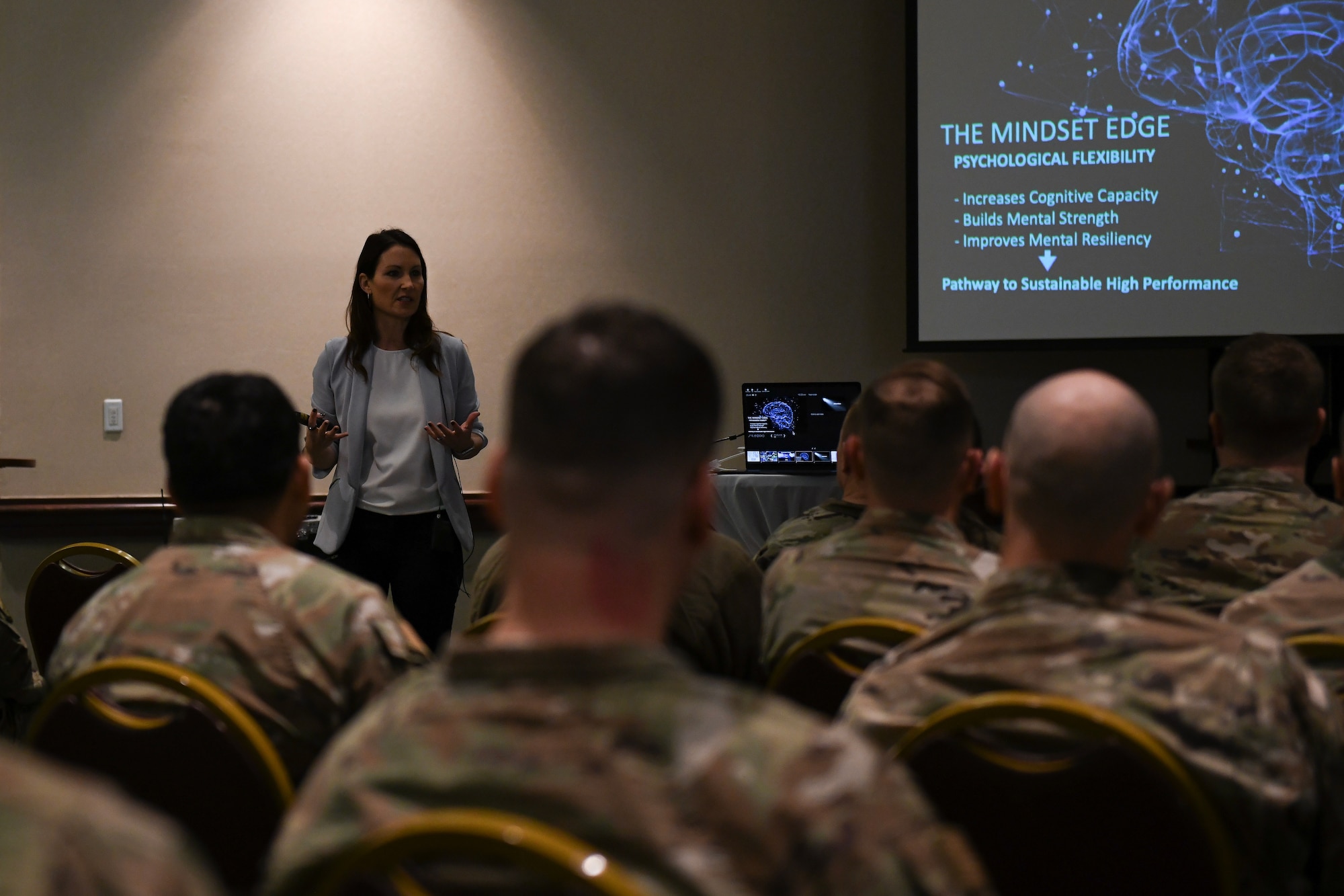 Warrior Heart seminar takes place at Travis AFB.