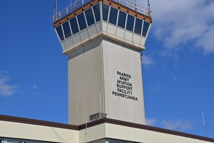 Muir Army Heliport, located at Fort Indiantown Gap Pennsylvania, is home to the 28th Expeditionary Combat Aviation Brigade and the Eastern Army National Guard Aviation Training Site and averages about 4000 operations a month. Each takeoff and landing is considered an operation, and an aircraft can conduct multiple operations in a single flight mission. (U.S. Army National Guard photo by 2nd Lt. Kate Kramer)